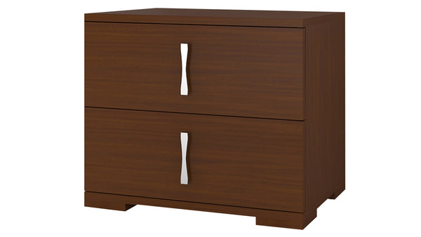 Adona Roca Bedside Table w/2 Drawers