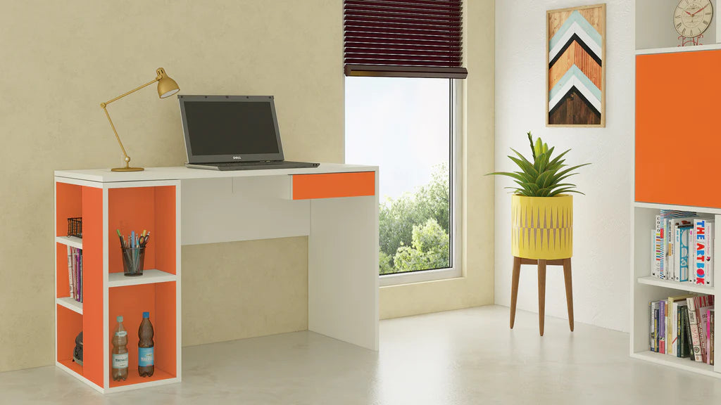 Creative Storage Solutions Using Study Tables with Drawers – Adona Woods