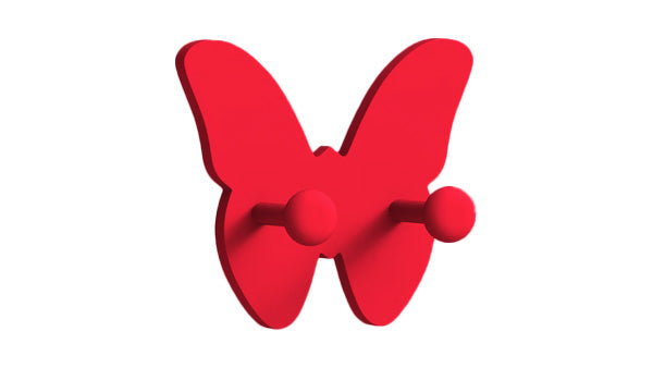 Adona Butterfly Shaped Wall Hook - 1 Piece (2 Hooks)