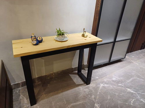 Adona Regalia Pinewood Console Table