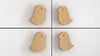Adona Bird Shaped Kids Cabinet and Drawer Knobs - Set of 4 (2 Pairs)