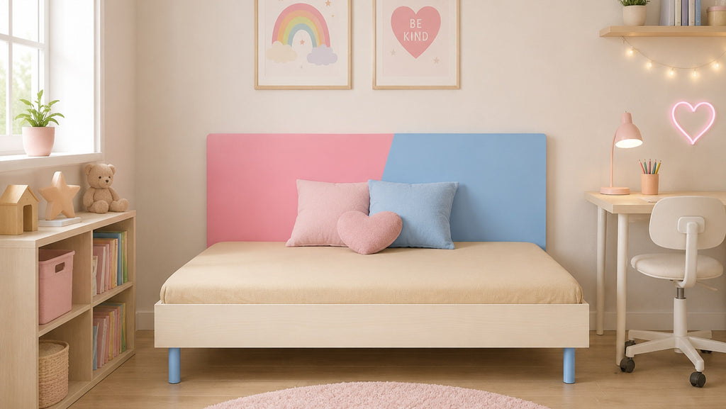 Adona Fiona Single Kids Daybed with Wooden Legs