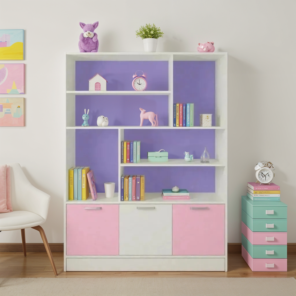 Adona Montana Large Kids Bookshelf-cum-Display Cabinet