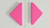 Adona Triangle Shaped Beveled Wardrobe Handles - Set of 2