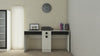 Adona Kristina Twin Study Desk w/3 Drawers and Shuttered Cabinet