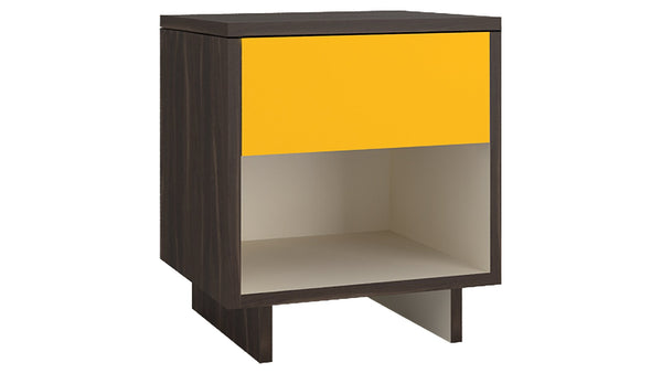 Adona Adonica Fusion Bedside Table w/Drawer in Plywood