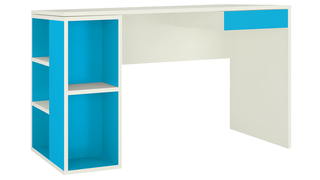 Adona Astra Kids Study Desk w/Open Shelves and Drawer