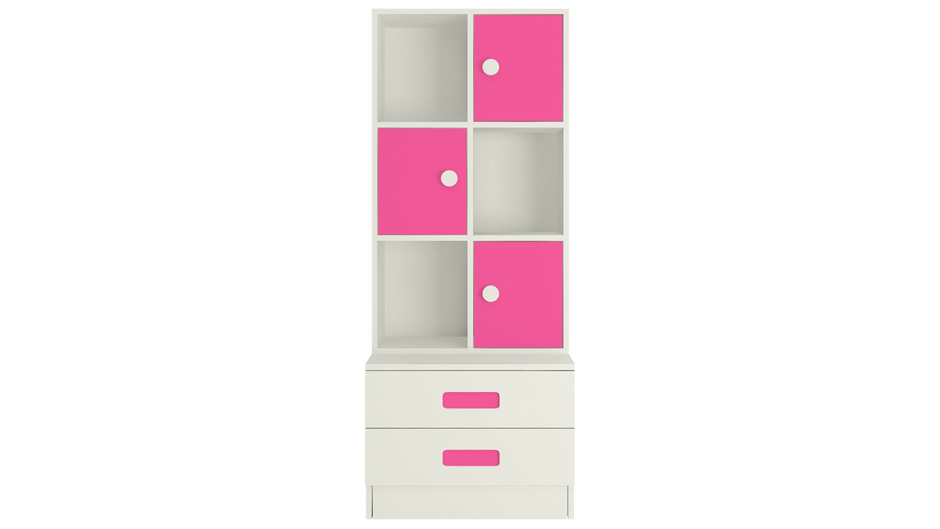 Adona Camila Bookshelf-cum-Hutch Storage Cabinet with 2 Drawers – Adona ...