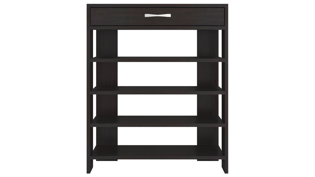 Adona Carina Open Shoe Rack w/Drawer Ivory – Adona Woods