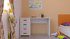 Adona Casablanca Ivory Multicolor Study Desk w/4 Drawers