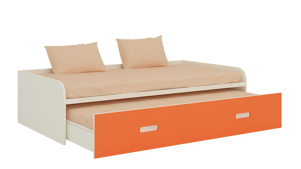 Adona Celestia Twin Daybed with Pull Out Trundle Bed