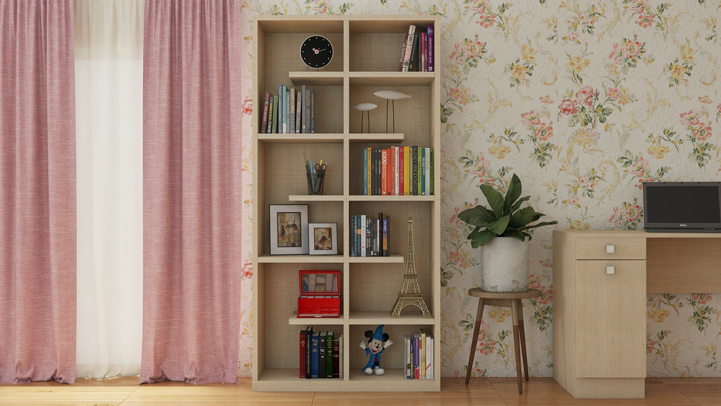 Adona Cordoba Large Bookshelf-cum-Display Cabinet Bronze Cambric