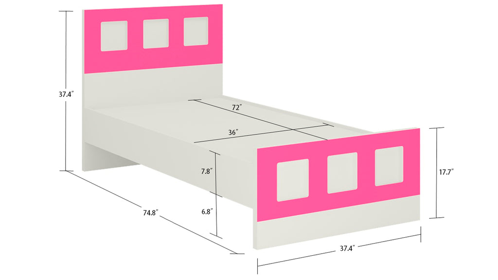 Single shop cot size