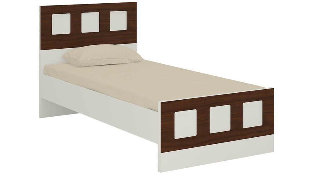 Adona Cordoba Kids Single Bed with Paneled Headboard and Footboard