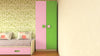 Adona Corolla Kids Double Door Wardrobe w/Square Knobs