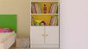 Adona Credenza Large Storage-Cum-Bookshelf Mango Yellow