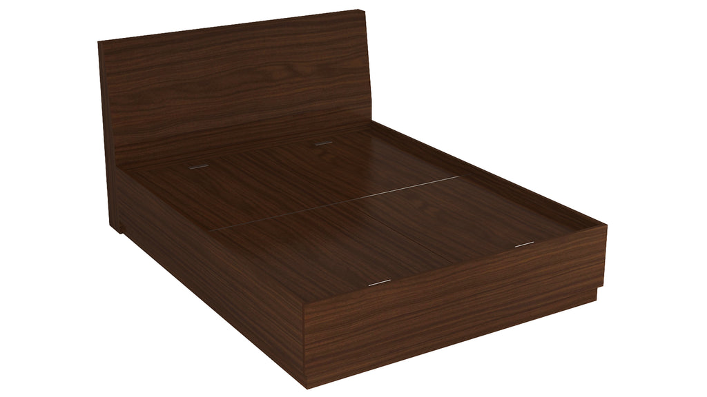 Adona Elanza Tapered Headboard Queen Bed w/Box Storage Canadian