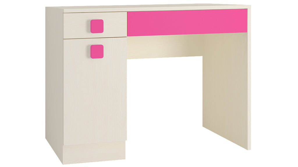 Adona Kristina Kids Study Desk with Shuttered Cabinet and 2 Drawers