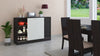 Adona Modena Sideboard-cum-Crockery Cabinet with Sliding Shutter and 4 Drawers