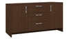 Adona Novara Large Sideboard-cum-Crockery Cabinet with Shelves and 3 Drawers