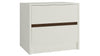 Adona Paloma Bedside Table w/2 Handle-less Drawers
