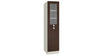 Adona Petite Bookshelf-cum-Storage Cabinet with Toughened Glass