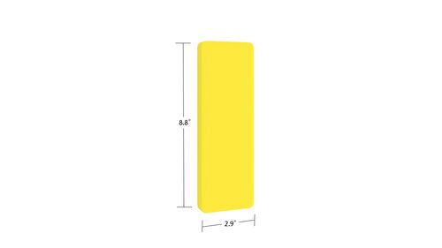 Adona Rectangle Shaped Beveled Wardrobe Handles - Set of 2