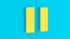 Adona Rectangle Shaped Beveled Wardrobe Handles - Set of 2
