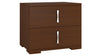 Adona Roca Bedside Table w/2 Drawers