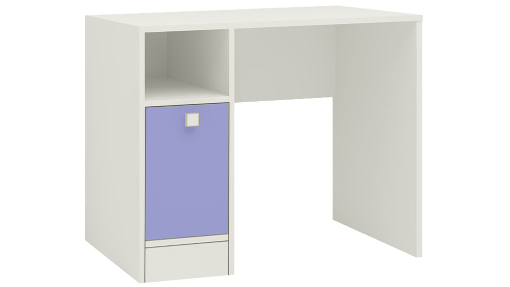 Adona Sonoma Kids Study Desk with Shuttered Cabinet and Open Shelf